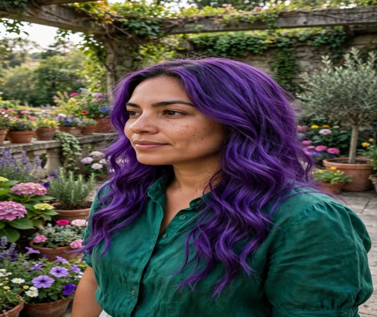 49 Vibrant Purple Hair Color Ideas