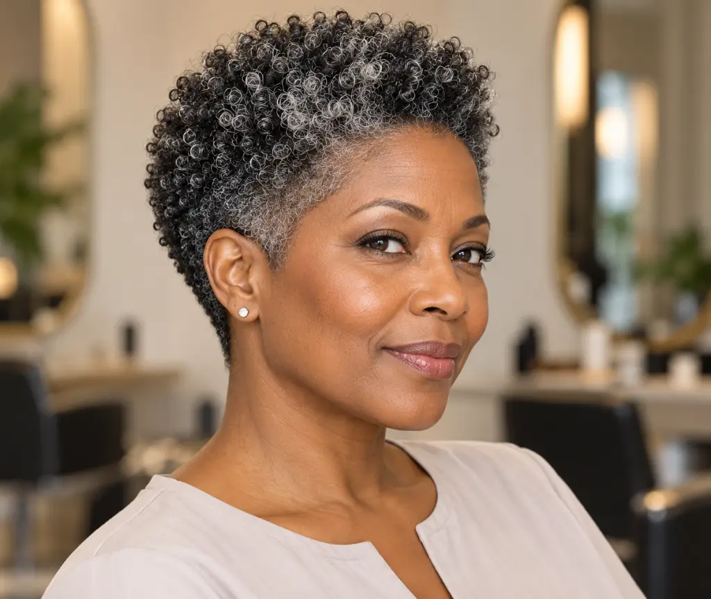 Salt-and-Pepper Tapered Cut