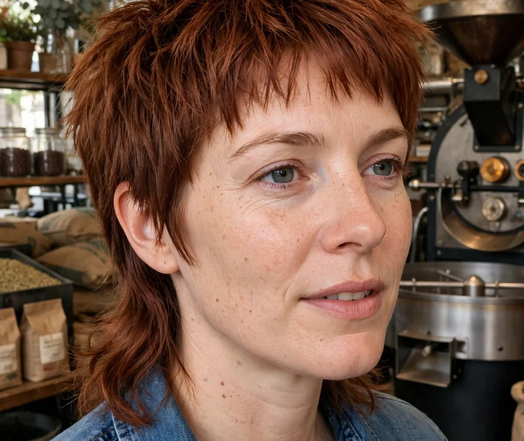 Short Shag Mullet