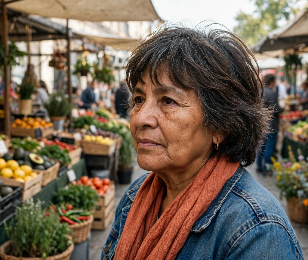 Chin-length bob with wispy feathered bangs softening a square face