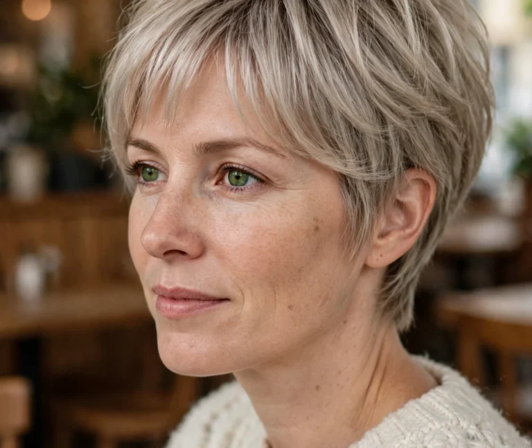 46 Flattering Short Hairstyles For Thin Hair With Curtain Bangs