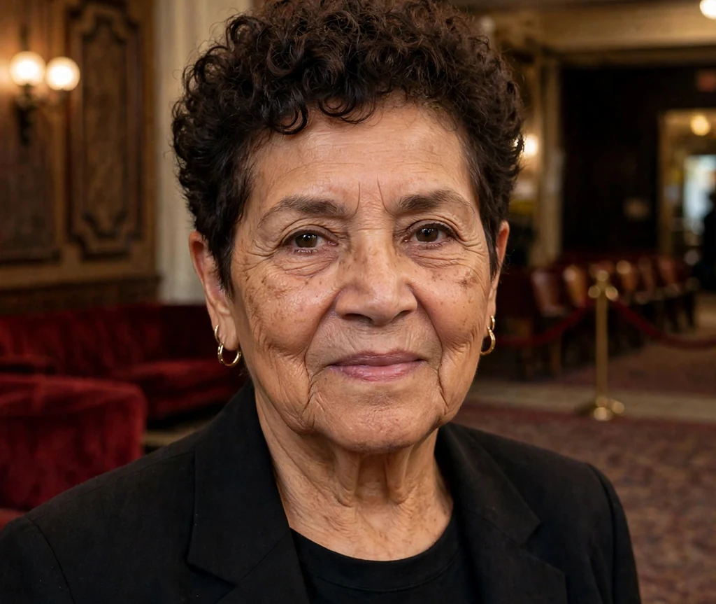 Tapered curly pixie with defined curls for older women