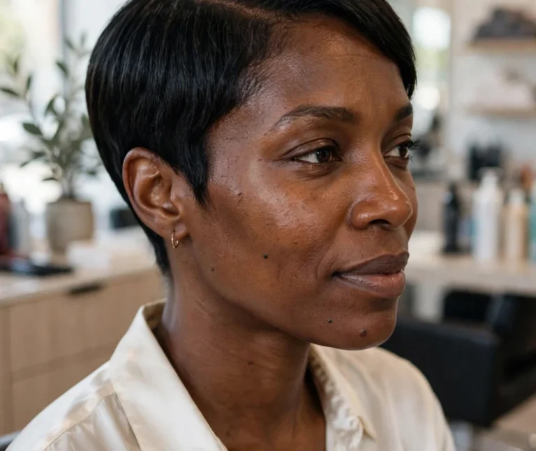 34 Gorgeous Short Pixie Haircuts For Black Women That Are Effortlessly Chic