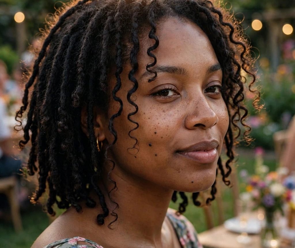 Sleek cornrow pixie cut