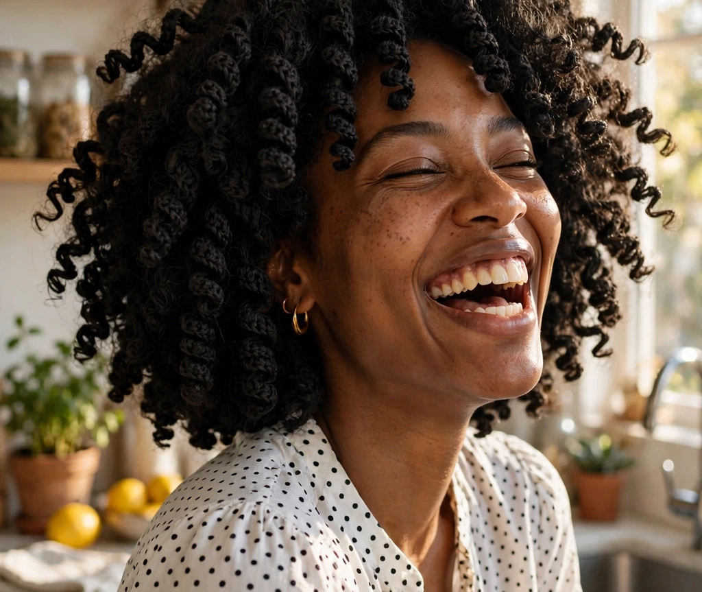 Short loc bob with silver tipped ends