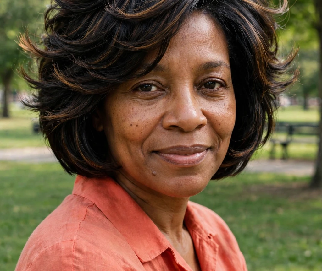 Feathered stacked bob with lift for fine hair