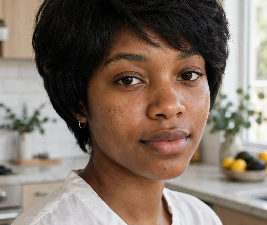 Stacked bob with textured crown for fine hair