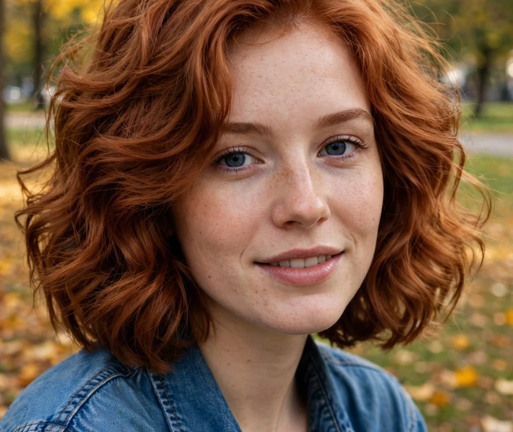 Stacked bob with voluminous waves for fine hair