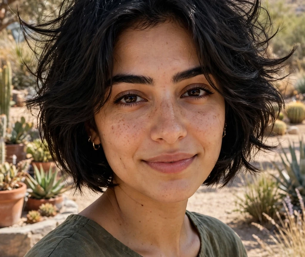 Airy lightweight stacked bob for fine hair
