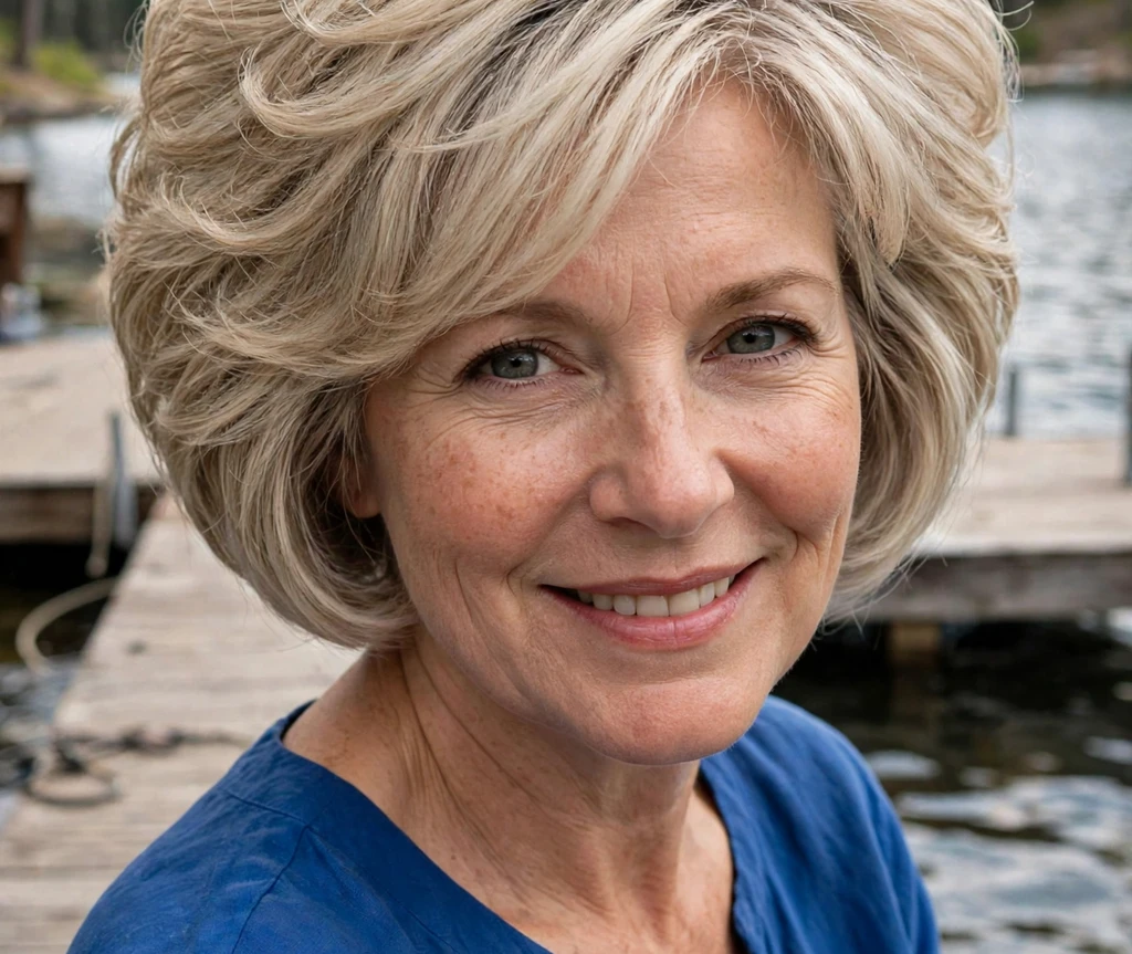 Ultimate full-body stacked bob for fine hair