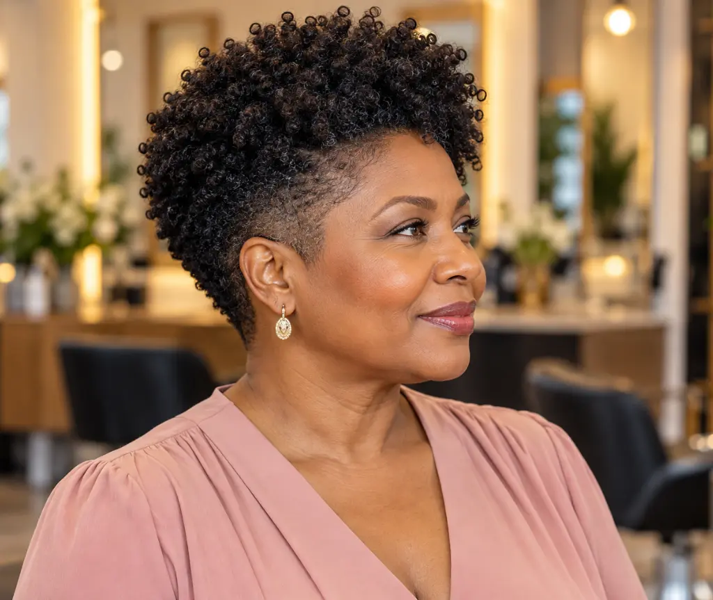 Tapered Natural Curls