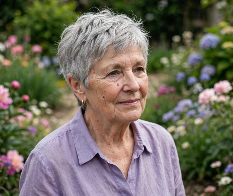 40 Modern Textured Pixie Haircuts For Older Women That Look Chic And Youthful