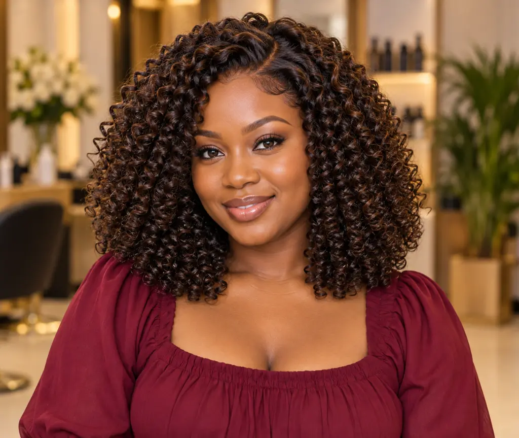 Tight Ringlet Curly Wig