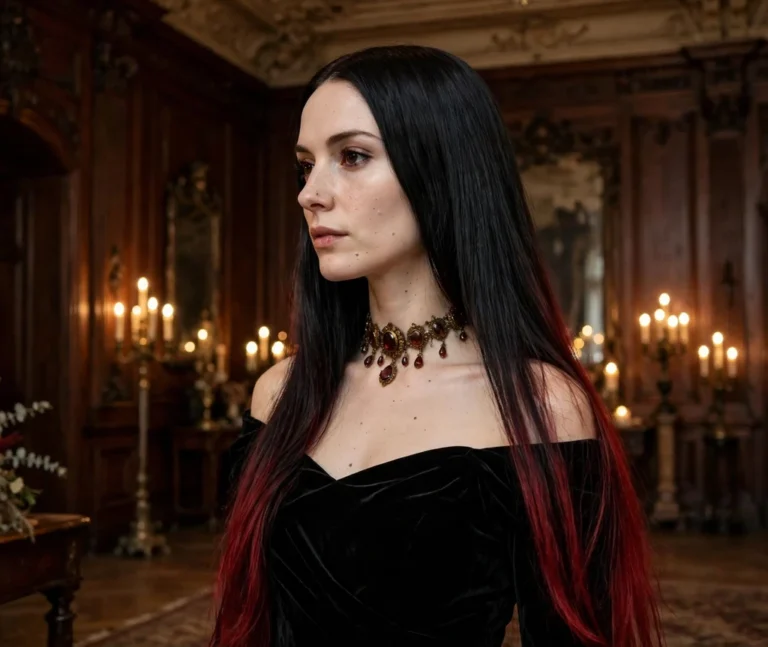 41 Alluring Vampire Hairstyles For Women With Dark Elegance