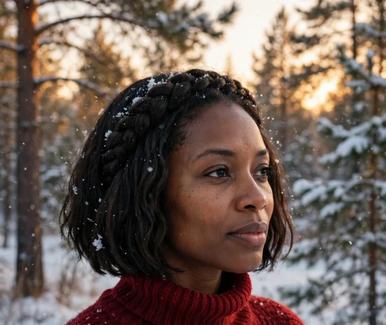 32 Chic Winter Hair Braid Styles For Short Hair